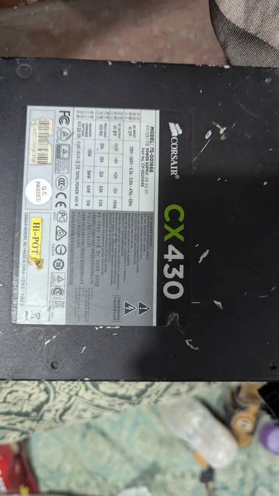 2 Power supplies corsair and AAA