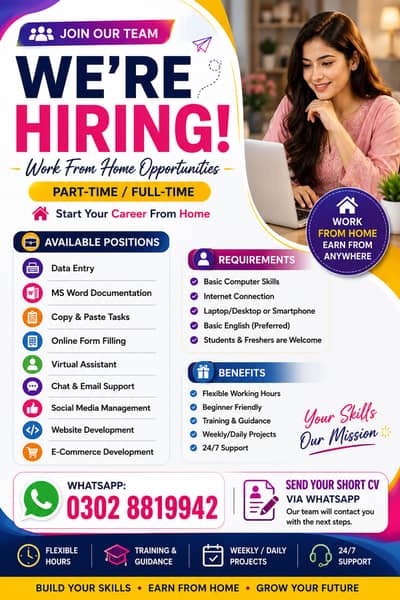 Simple Data Entry Jobs/ Assignment Work