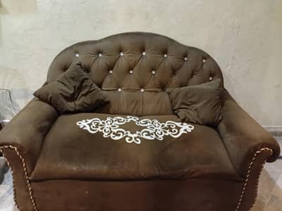 solid wood with velvet poshish
