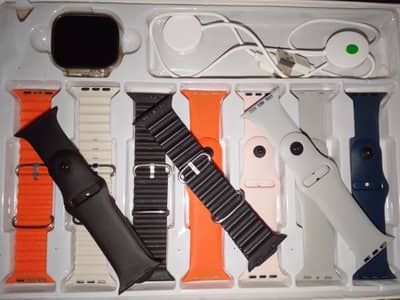 TLTM Series Ultra Smart watch AP-X11 10 strips with two chargers