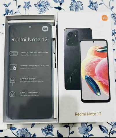Redmi Note 12 with Box