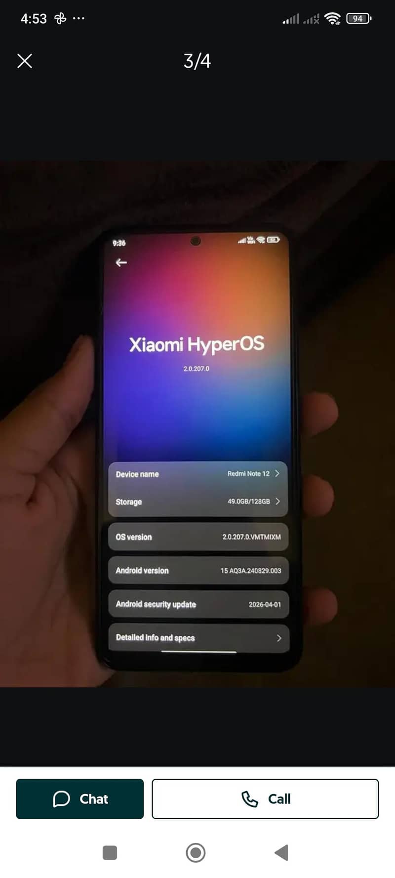 Redmi Note 12 with Box 3