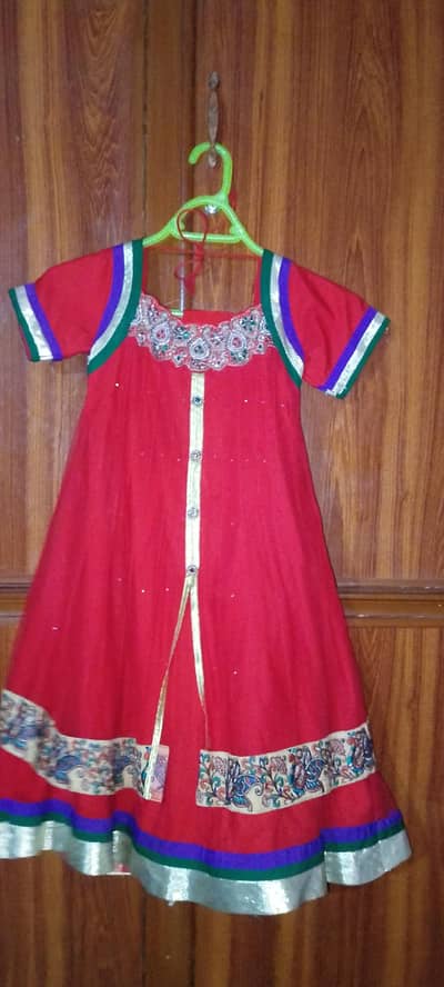 Fancy kids frock set
