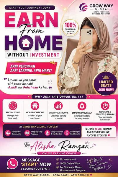 Female Staff Required for Online Work | Work From Home Job for Girls