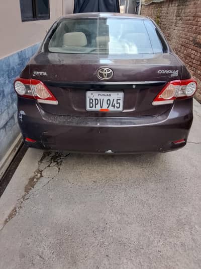 Toyota Corolla GLI 2012