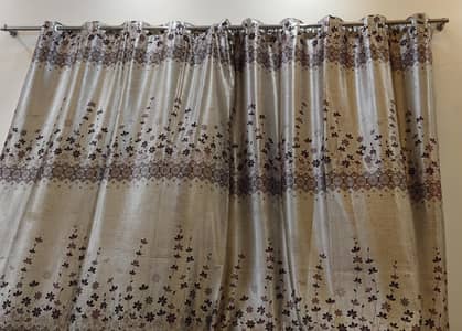 pink curtains 10 feet width and 8 feet length