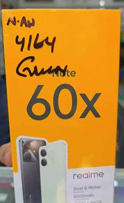 Realme Note 60x 0
