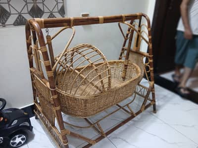 wooden cane jhula
