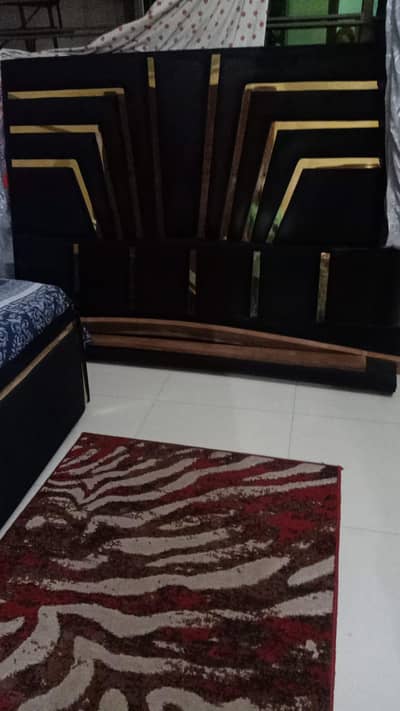 Brass king size bed