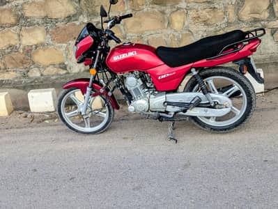 Suzuki GD 110s salf start Islamabad number All dacomint clear new tyer
