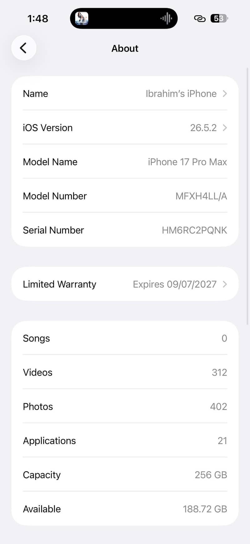 Apple iPhone 17 Pro Max 6