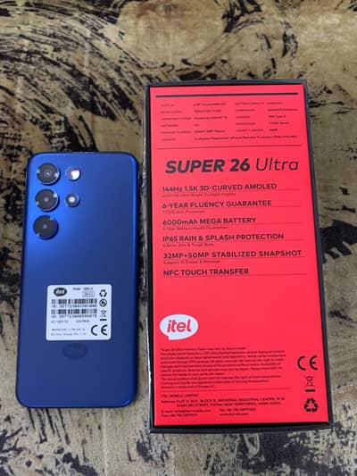Itel Super S26 Ultra Best Out Class New 10 by 10