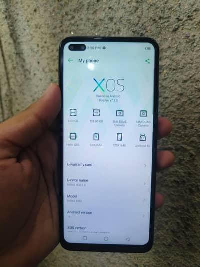 Infinix Note 8 6gb / 128gb