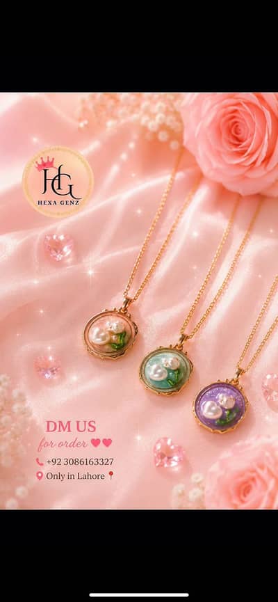 Turkish Pearl Pendants | Hexa Genz