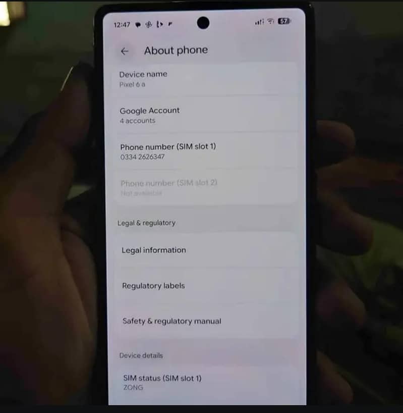 Google Pixel 7a 1