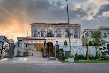 SYED BROTHERS PROUDLY OFFERS: 1-Kanal Elegant And Fully Furnished Spanish Bungalow with 15 KVA Solar Is Available In The Best Block Of DHA Lahore.