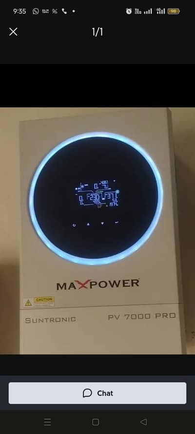 max power hybrid inverter 6 kilowat urgent for sale