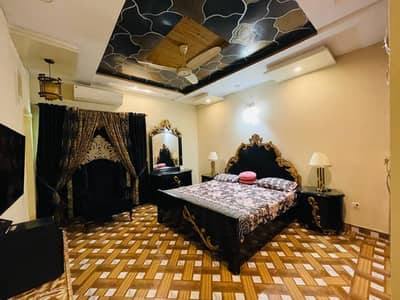 10 Marla Upper Portion Fully Furnished Portion With Gas Available For Rent Overseas A Block Bahria Town Lahore