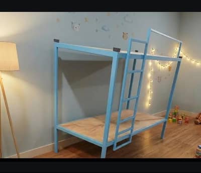 Kids Metal Bunk Bed (Iron frame)