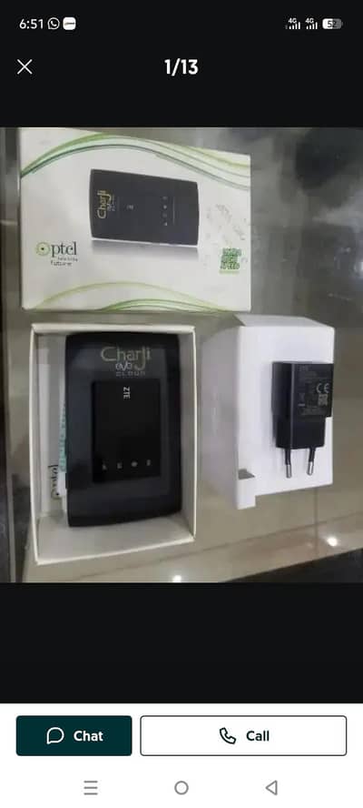 Ptcl ki Evo chargi divice for sale
