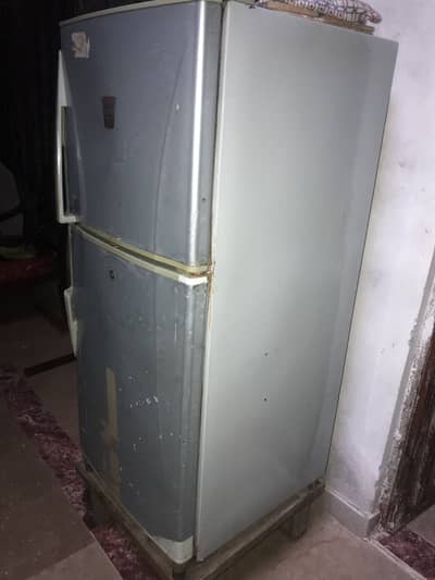 Grey colour fridge