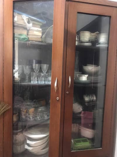 crockery wooden rack