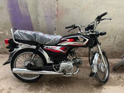 HONDA CD 70 2025 MODEL