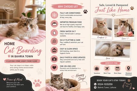 Cat boarding