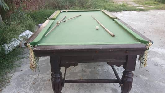 used snooker table with accessories