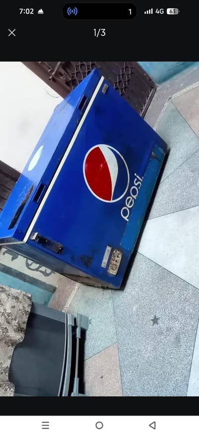Pepsi freezer chil cooling
