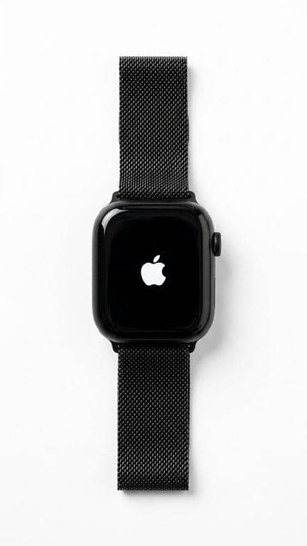Apple Logo Smart Watch with Magnetic Stainless Steel Chain Strap Luxury And Premium