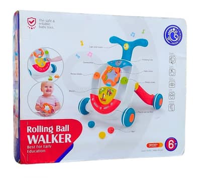 Rolling ball walker hunger