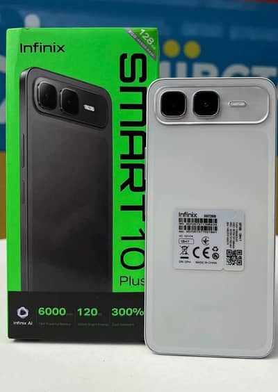 Infinix smart 10plus 6/128GB full box hai