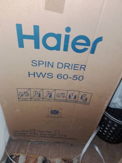 Haier washing & Dry Machine New 40000