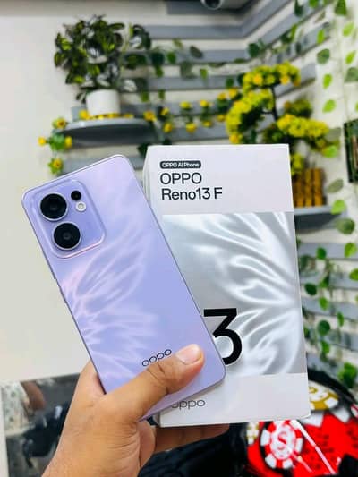 OPPO Reno13 F 12GB RAM 256GB memory PTA approved 0326=3221=824
