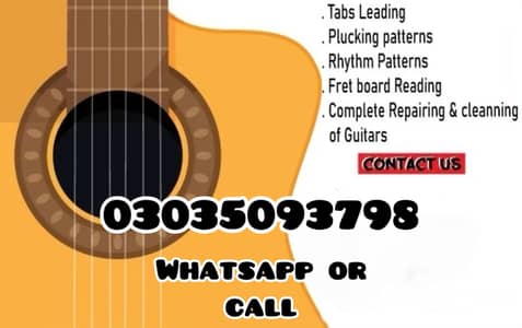 Guitar Classes, Music classes