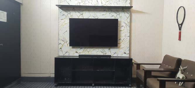 TV Media Wall & Console Set for Sale