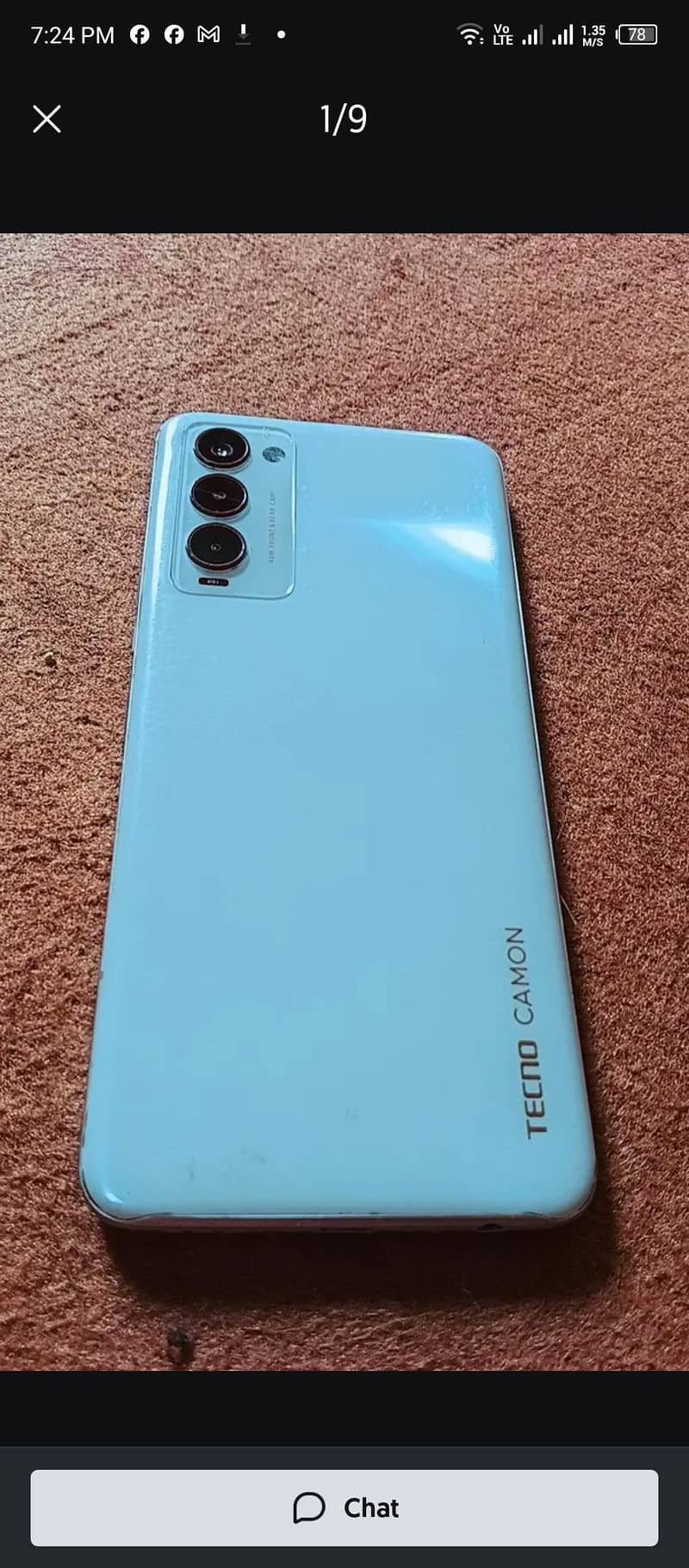 Tecno Camon 18 my 03432906788 0
