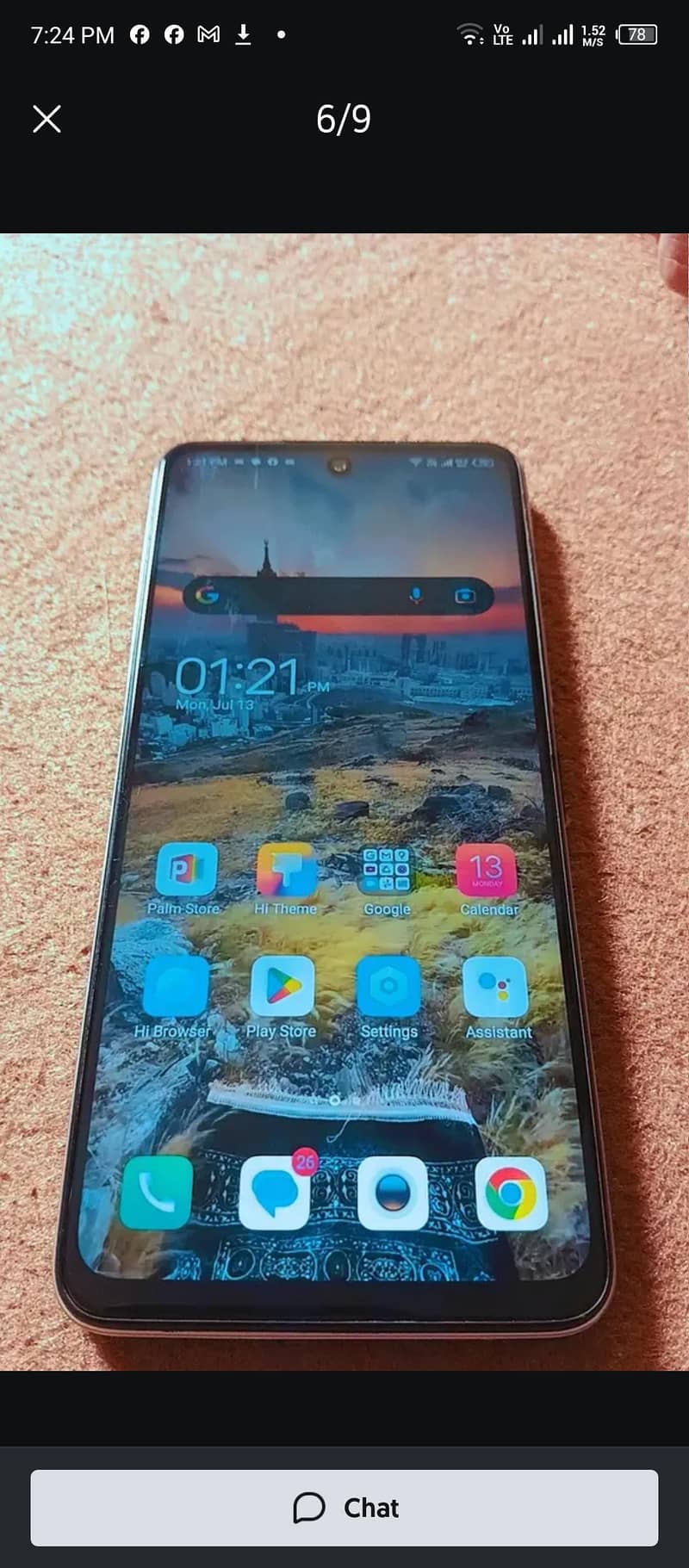 Tecno Camon 18 my 03432906788 5