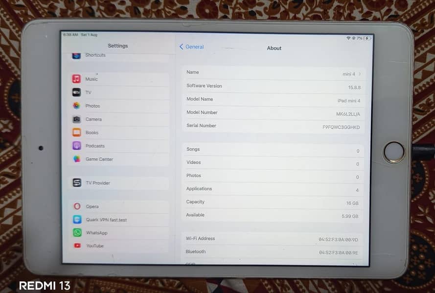 Ipad mini 4 1