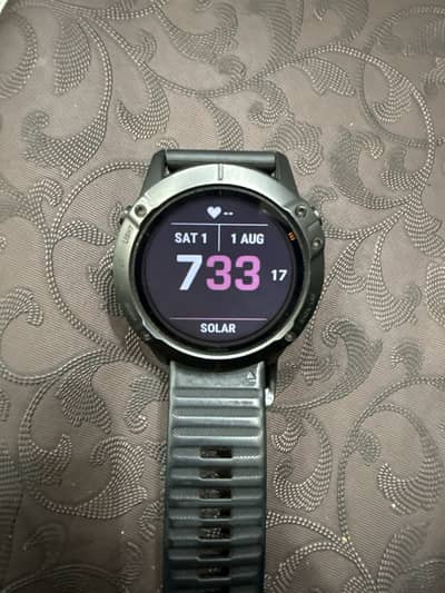 Fenix 6x pro solar