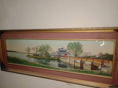 Vintage Dujinsheng Silk Weaving Tapestry – Summer Palace Beijing