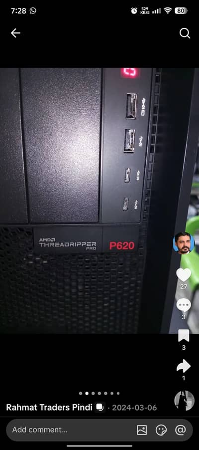 Lenovo p620 workstation