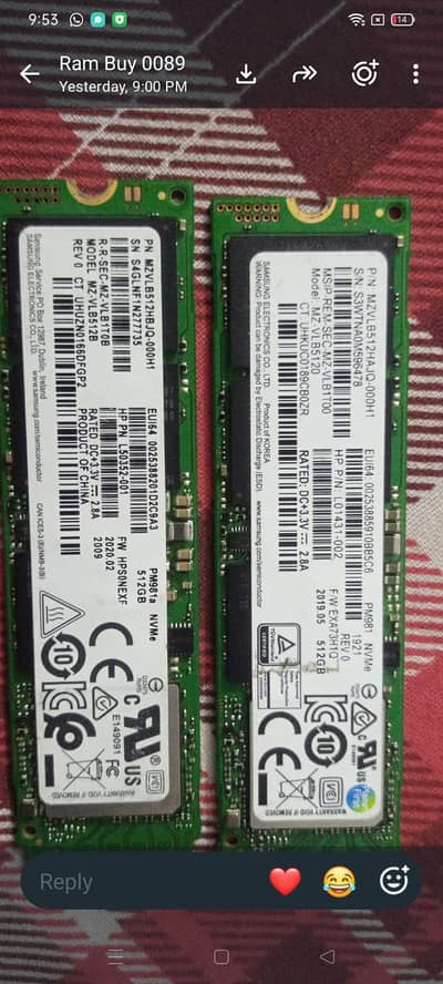 Samsung nvme 512