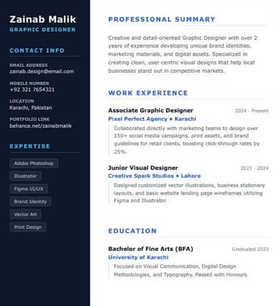 Professional CV / Resume design service