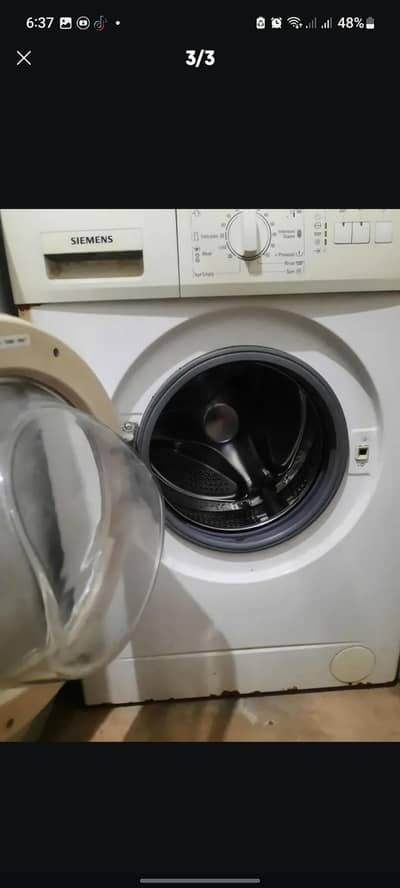 Siemens washing machine