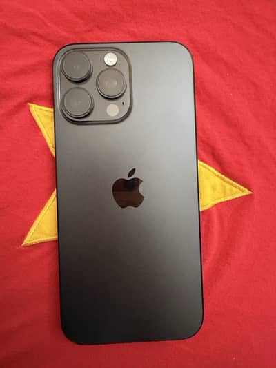 iPhone 16 Pro Max, 256, Black, warranty, 94%, non-PTA, Foreign SIM OK