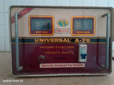 Heavy Duty Automatic Voltage Stabilizer in Good Condition