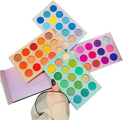 60 Shade Eye Shadow Palette For Pakistani Makeup free delivery