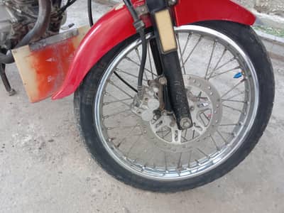 Honda deluxe red coulor all documents available very good condition